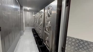 Industrial blast chiller + blast freezer — Mexico