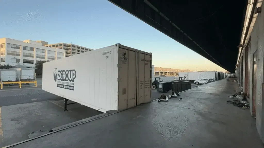 ZGROUP Expands Storage at the Los Angeles Produce Market — A New Chapter in Modular Cold Storage Innovation